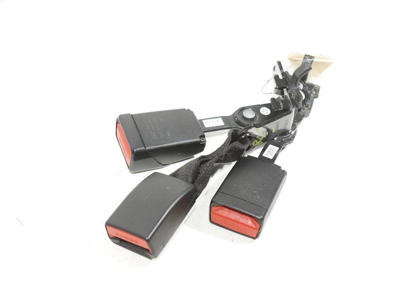 2014-2018 BMW X5 (F15) REAR Seat Seatbelt Buckle Receiver Set - 3 (Black) OEM