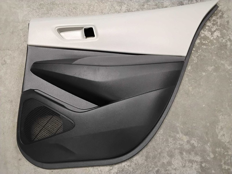 2021-2024 Toyota Corolla 4SD RH Rear Door Trim Panel Black/Gray 67613-X1709