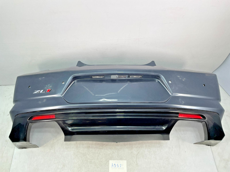 ✅ 19-24 OEM Chevrolet Camaro ZL1 Rear Bumper Cover Panel Gray GJI *