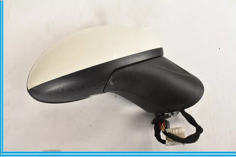 11-14 Porsche Cayenne 958 Right Passenger Side Rear View Door Mirror White OEM