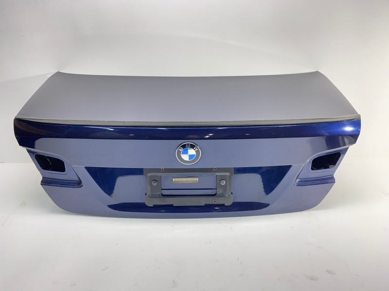07-13 BMW E92 3 Series M3 COUPE Rear Trunk Lid Panel Cover Metalic Blue A76 OEM✅