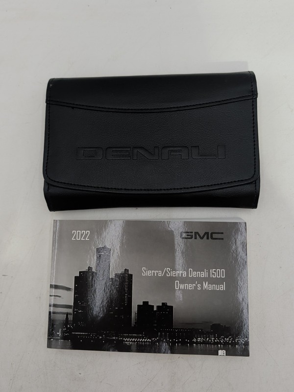 2022 GMC SIERRA OWNERS MANUAL SET GUIDE 22 1500 SLE SLT DENALI AT4 RWD 4X4
