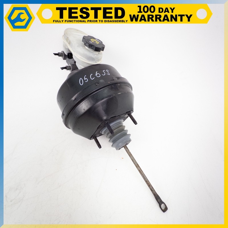 05-08 CHEVROLET CORVETTE C6 POWER BRAKE BOOSTER MASTER CYLINDER OEM