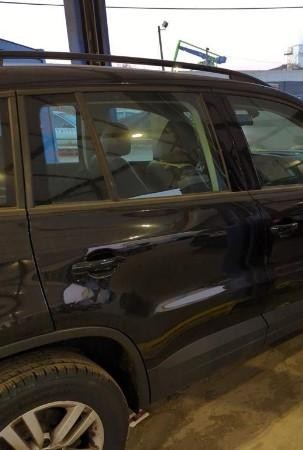 2017 Volkswagen Tiguan Rear Right Door 2T Deep Black Pearlescent 124K Miles