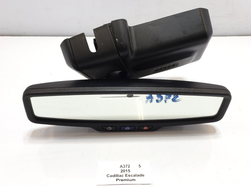 ✅ 15-20 OEM Cadillac Escalade Interior Rear View Mirror Black W/ Cover
