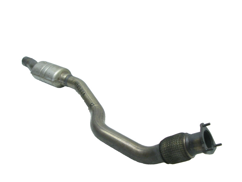 08-12 AUDI 8T S5 QUATTRO 4.2 V8 EXHAUST FRONT DOWN PIPE FLEX MID RIGHT OEM 09072