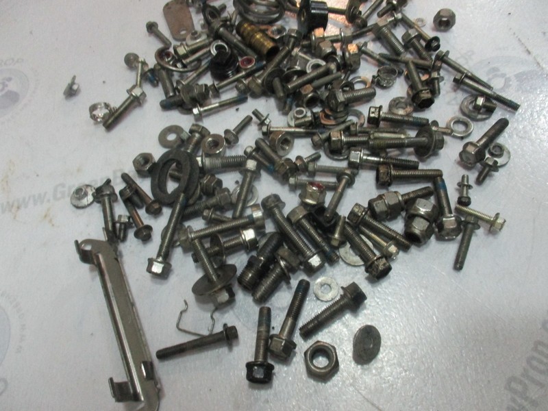 1998 Mercury 200 Hp DFI Optimax Outboard Misc Hardware Nuts Bolts Washers