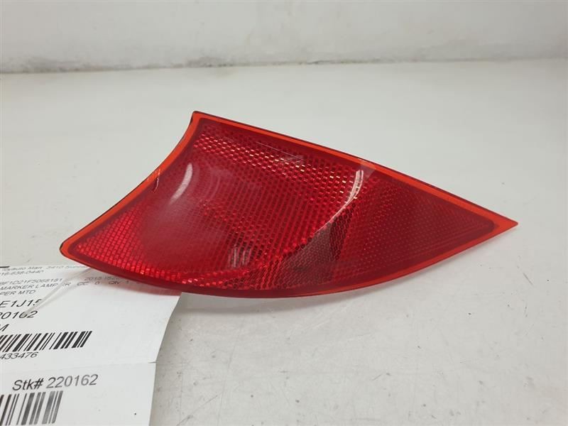 2015 LEXUS IS250 DRIVER SIDE REAR BUMPER MOUNTED SIDE MARKER