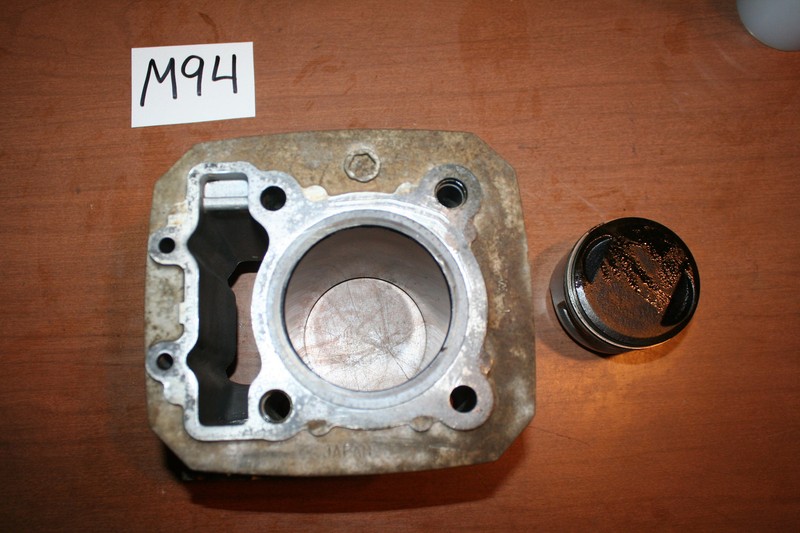 1991 Kawasaki KLF 220 Bayou Cylinder Jug Bore Piston Set OEM 91 A