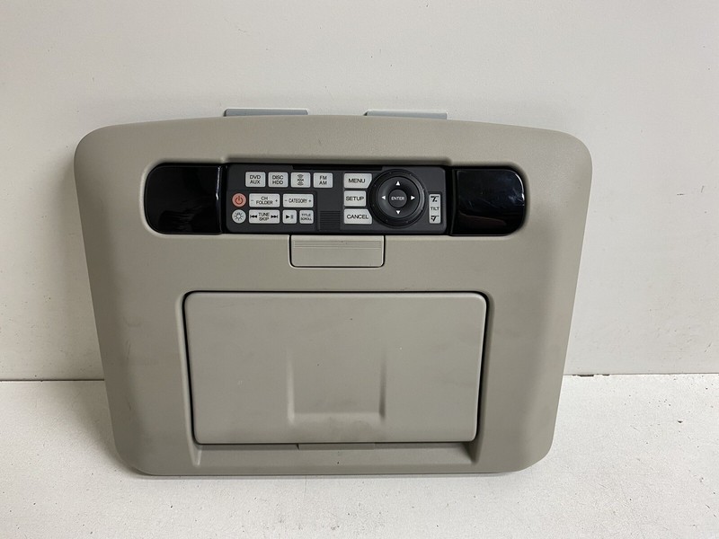 2010-2013 Acura MDX Roof DVD Monitor Screen 39460-STX-A040-M1 Rear Entertainment