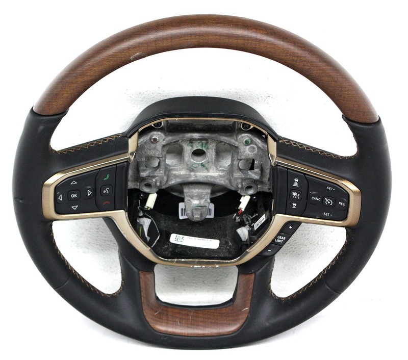 OEM Steering Wheel For Ram 1500 Black leather 6GE082X7AI
