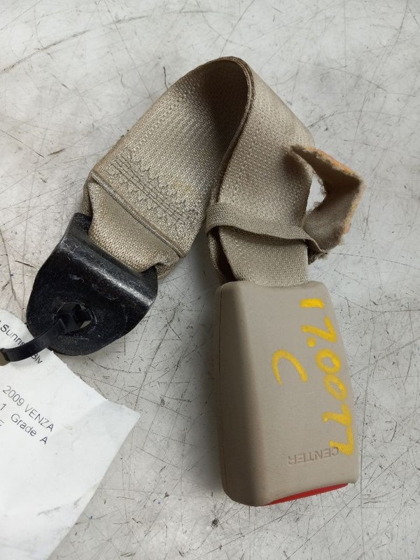 2009 TOYOTA VENZA 3.5L FWD AT PASSENGER SIDE REAR SEAT BELT BUCKLE