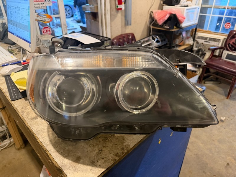 06-08 BMW 750I 750IL 750 I RH PASSENGER SIDE XENON HID HEADLIGHT ASSEMBLY