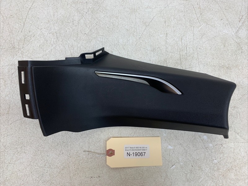 ⚡️Tesla Model S LH Rear C Pillar Trim Panel Cover Black 1024730-00-C 19067 B64