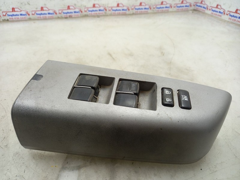 07-13 TOYOTA TUNDRA FRONT DRIVER LEFT MASTER DOOR SWITCH SILVER-FB44