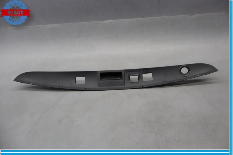12-14 Mercedes W218 CLS63 AMG CLS550 Trunk Lid Tailgate Handle Trim Black Oem
