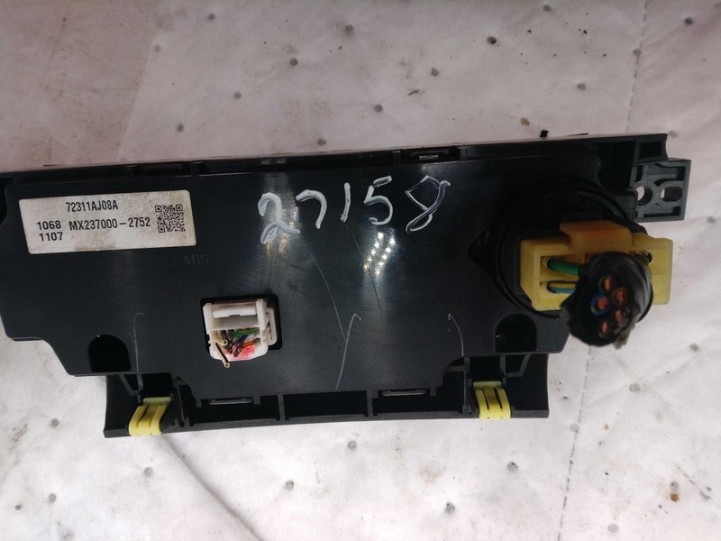 2011 Subaru Legacy A/C Selector Switch OEM 72311AJ08A White 118K Miles