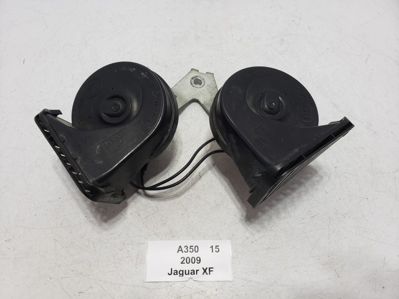 ✅ 09-15 Jaguar XF XFR Low Hight Dual Tone Horn Signal Assembly W/ Bracket
