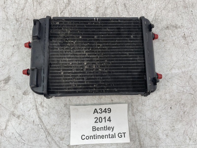 ✅ 13-17 OEM Bentley Continental GT 4.0L Engine Cooling Auxiliary Radiator