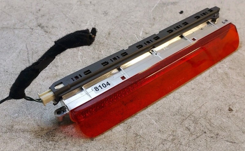 2012-2015 Fiat 500 High Mount Tail Lamp Third 3rd Brake Light w/Pigtails OEM