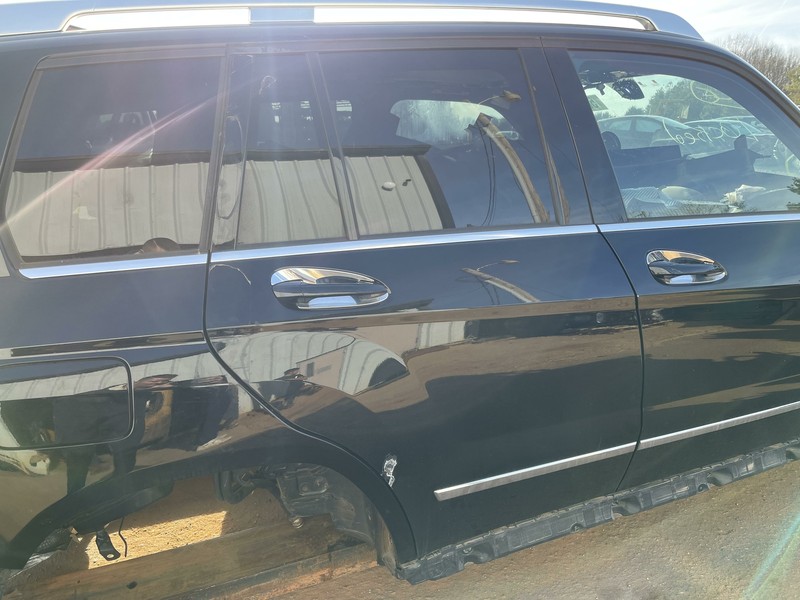 10-15 MERCEDES GLK250 GLK350 X204 REAR RIGHT PASSENGER SIDE DOOR OEM BLACK