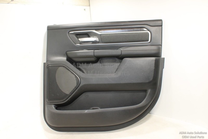 2019-2025 RAM 1500 5TH GEN REAR RIGHT PASSENGER SIDE DOOR PANEL TRIM /BLACK OEM