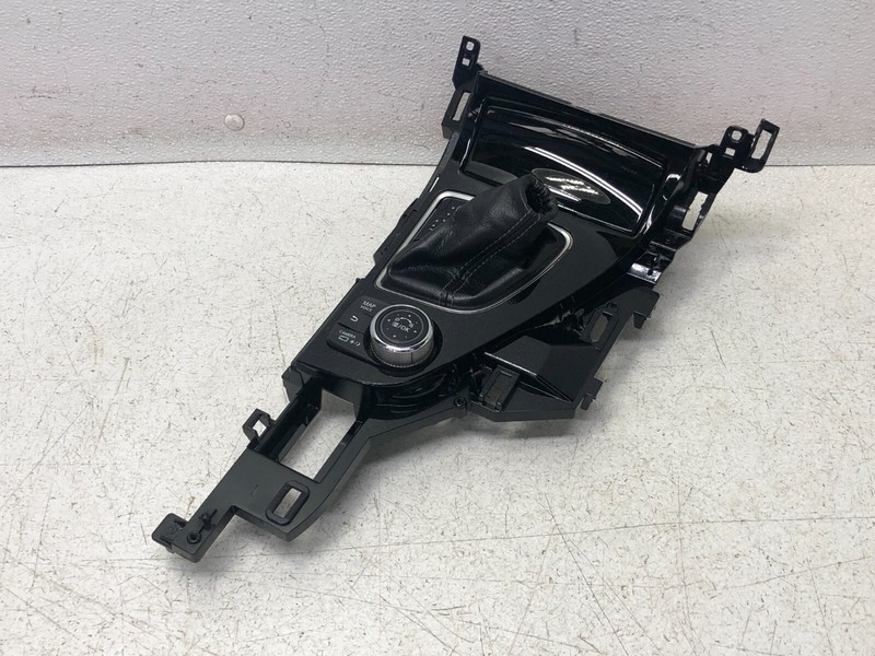 2014-2015 Infiniti Q50 Center Console Gear Shifter Selector Trim Bezel 1410 OEM