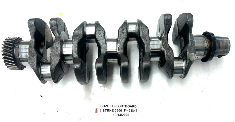 Suzuki Outboard DF 90-140 HP Crankshaft Assembly PN 12220-90J01 Fits 2001-2011+