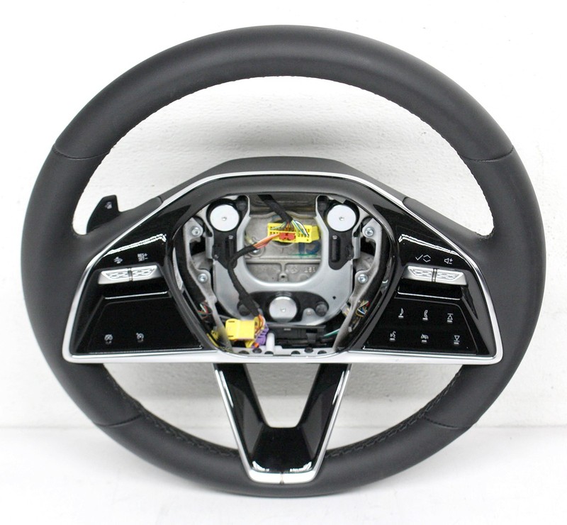 OEM Steering Wheel For Cadillac Lyriq Black Leather 85643238