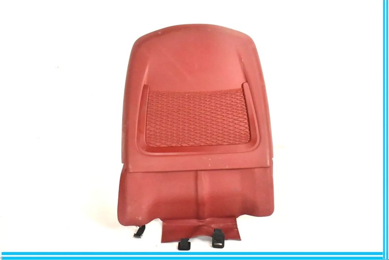 14-17 Maserati Ghibli Front Left Side Seat Back Plate Cushion Cover Red OEM