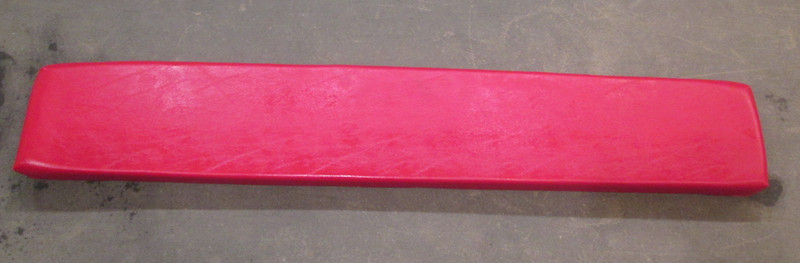 1995 Glastron GS 160 Red Cushion 63"W X 10 1/2"H