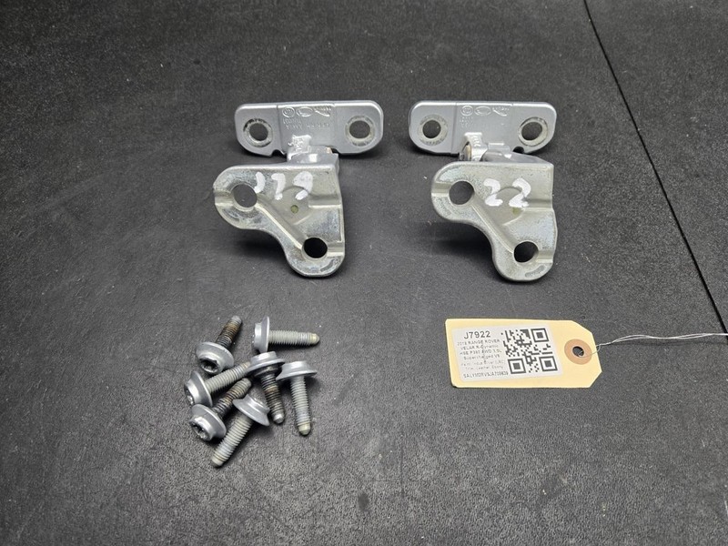 2PC Rear Right Door Upper + Lower Hinges Set 2018 Range Rover Velar 2019 - 2022