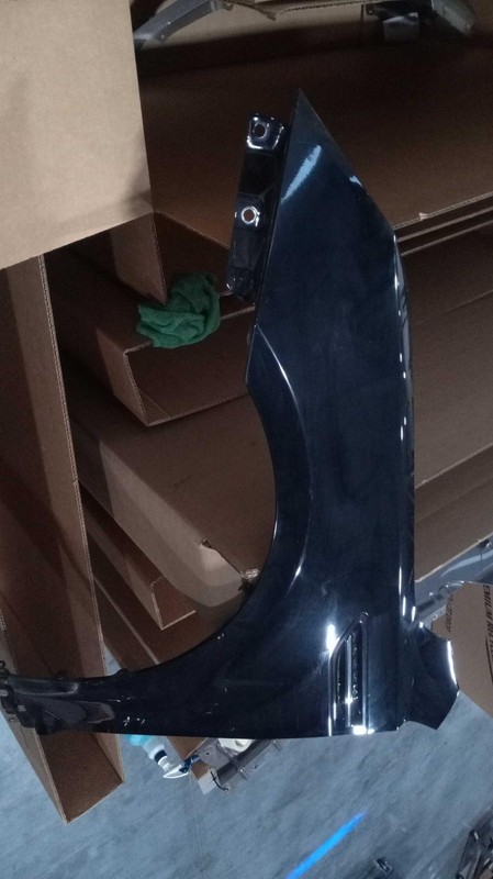 2012 KIA OPTIMA Left Fender BLACK 465368 Used 140k Miles OEM Replacement