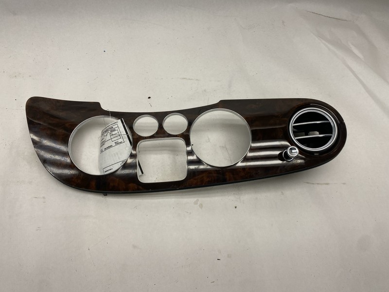 2005-2006 BENTLEY CONTINENTAL DASHBOARD SPEEDOMETER TRIM BEZEL WOOD OEM