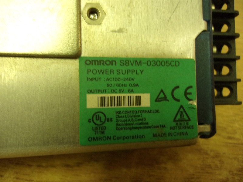 Omron S8VM-03005CD Power Supply *FREE SHIPPING*