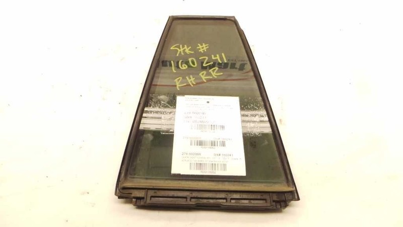 08-13 TOYOTA HIGHLANDER PASSENGER SIDE REAR DOOR VENT GLASS