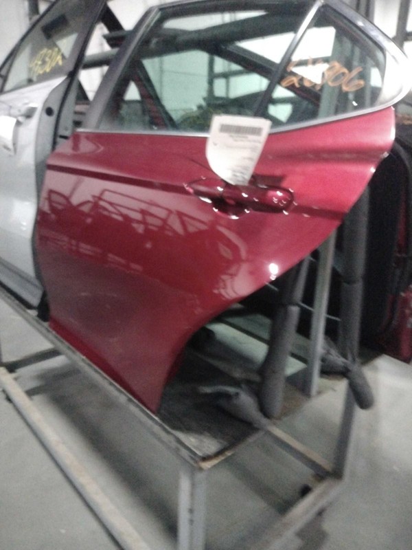 2020 Toyota Camry Left Rear Door Red 4DR SED 122K Miles OEM Used Part