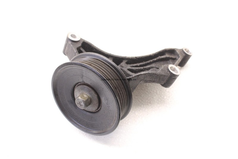 JAGUAR XFR XF 5.0L 10 11 12 13 ACCESSORY DRIVE BELT IDLER PULLEY BRACKET OEM 72K