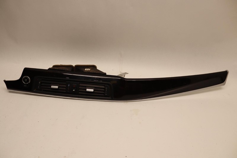 2011-2014 BMW 535I F10 DASHBOARD CENTER AIR VENT W/ MOLDING TRIM & SWITCHES OEM
