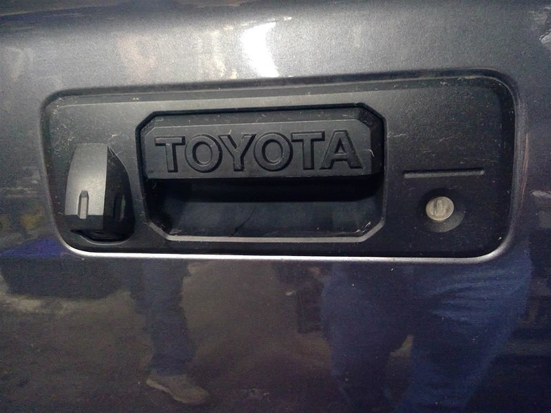 Door Handle Exterior Assembly Tailgate Black Textured Fits 16-23 TACOMA 1728339