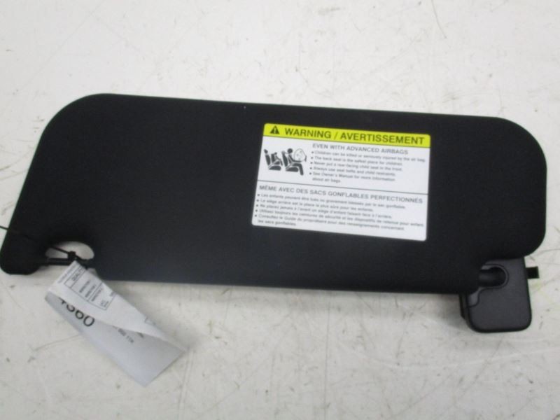 2017-2019 JAGUAR F-PACE RIGHT SUN VISOR BLACK TC:TR44 11K 29728