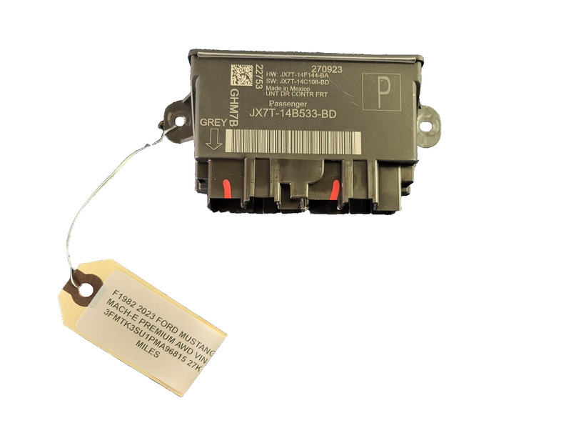 Used Oem Ford Right Passenger Front Door Control Module 2021-2024 Mustang Mach-E
