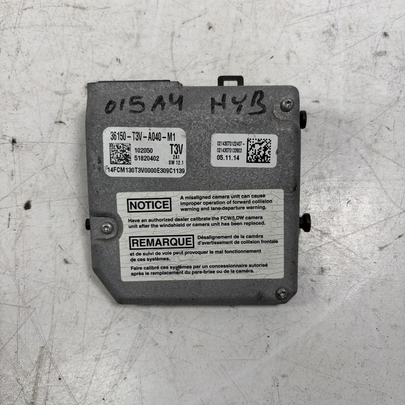 14-15 Honda Accord Hybrid Front Camera 36150-T3V-A04 OEM