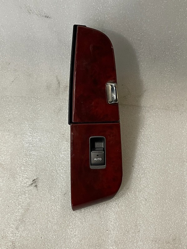 2010 2011 2012 LEXUS LS460 LEFT REAR DOOR WINDOW SWITCH ASH MATTE WOOD LA22