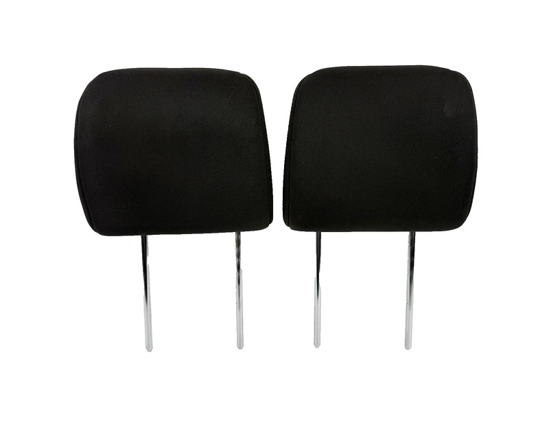 2010-2013 Kia Soul Front Seat Headrests Left & Right Black Cloth OEM