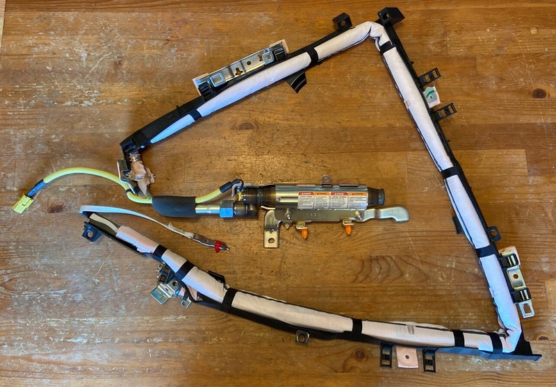 HONDA CRV CR-V LEFT SIDE DRIVER UPPER CURTAIN ROOF AIRBAG AIR BAG