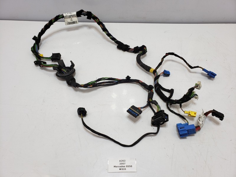 ✅ 07-13 OEM Mercedes W221 S550 Front Right Side Door Wire Wiring Harness