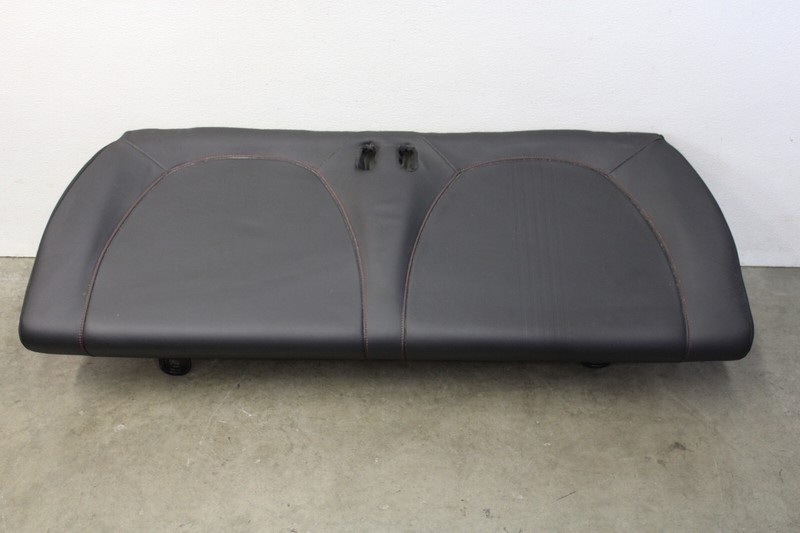 Fiat 500 Abarth Rear Black Vinyl Seat Bench Genuine Oem 2012-2018