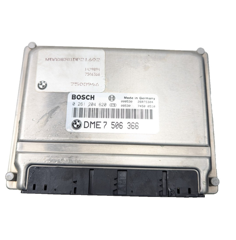 99-01 BMW 540i 740i E38 Engine Computer Module ECU ECM DME 7506366 PCM