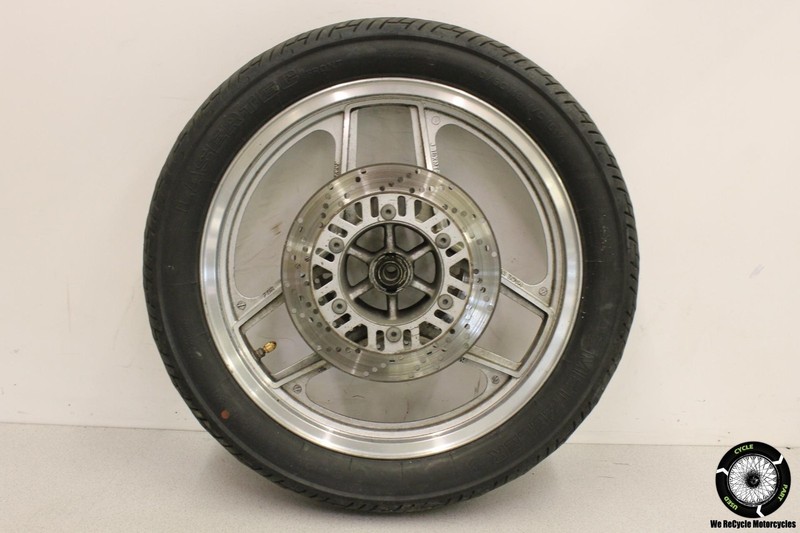 1988 Kawasaki Concours 1000 Zg1000a Front Wheel Rim W Tire Brake Disc ZG 1000 88